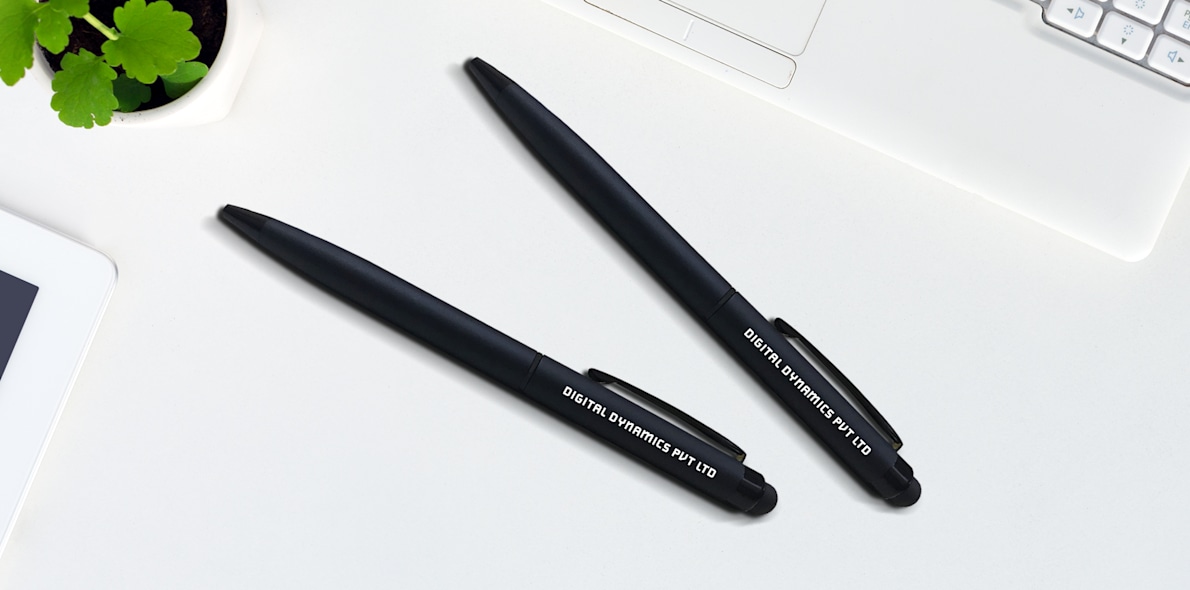Black Matte Ball Pens VistaPrint
